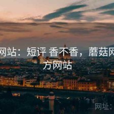 蘑菇网站：短评 香不香，蘑菇网络官方网站