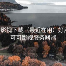 可可影视下载（最近在用）好用吗，可可影视服务器端
