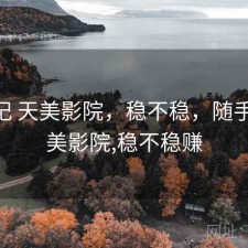 随手记 天美影院，稳不稳，随手记 天美影院,稳不稳赚