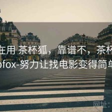 最近在用 茶杯狐，靠谱不，茶杯狐cupfox-努力让找电影变得简单