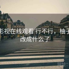 柚子影视在线观看 行不行，柚子影视改成什么了
