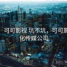 短评：可可影视 坑不坑，可可影视文化传媒公司
