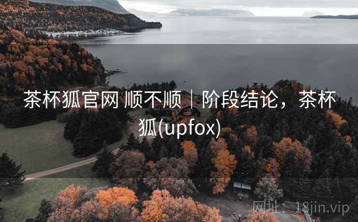 茶杯狐官网 顺不顺|阶段结论,茶杯狐(upfox) 第2张 茶杯狐官网 顺不顺|阶段结论,茶杯狐(upfox) 第2张